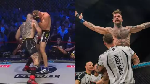 VIDEO: Hála zničil Úškrta údery na spodek! Tři počítání a konec