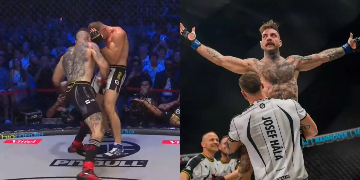 VIDEO: Hála zničil Úškrta údery na spodek! Tři počítání a konec