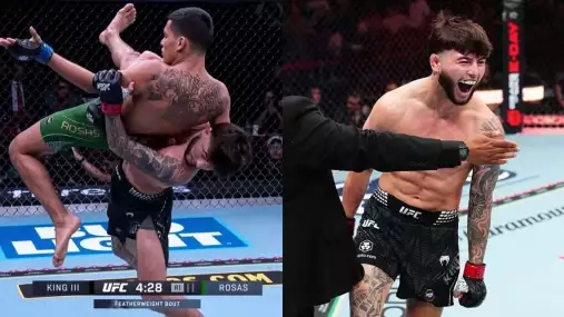 VIDEO: Šílené KO za 36 sekund! Rosas po brutálním slamu okamžitě vypnul