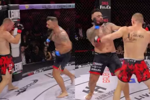 VIDEO: 30 kilogramů rozdílu! RFA zveřejnilo kompletní bitvu Fapša s Kotalíkem