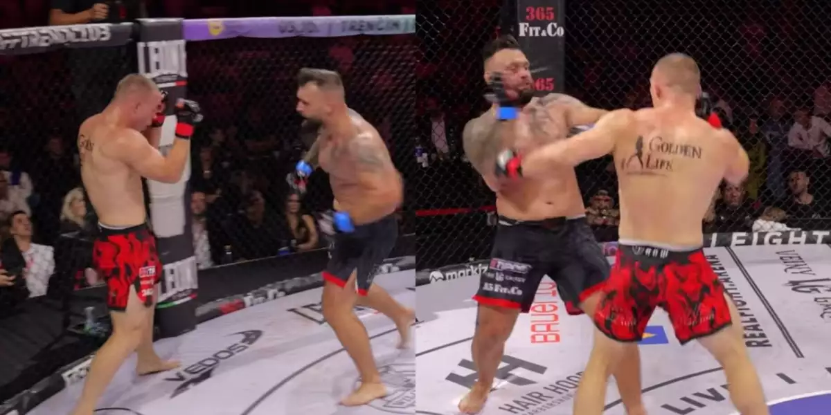 VIDEO: 30 kilogramů rozdílu! RFA zveřejnilo kompletní bitvu Fapša s Kotalíkem