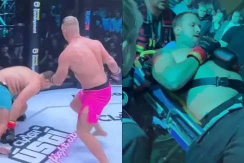 VIDEO: Pali Hari se bohužel ošklivě zranil jako legendy Silva a McGregor 