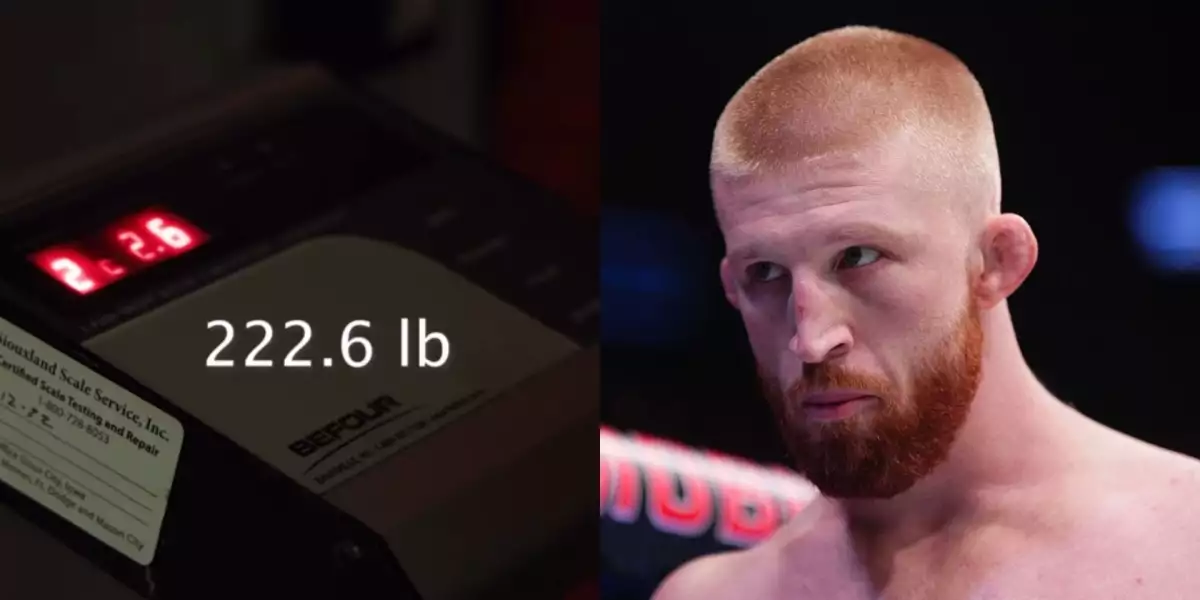Přes 100 kilogramů! Zvládne talentovaný Nickal shodit na zítřejší vážení?