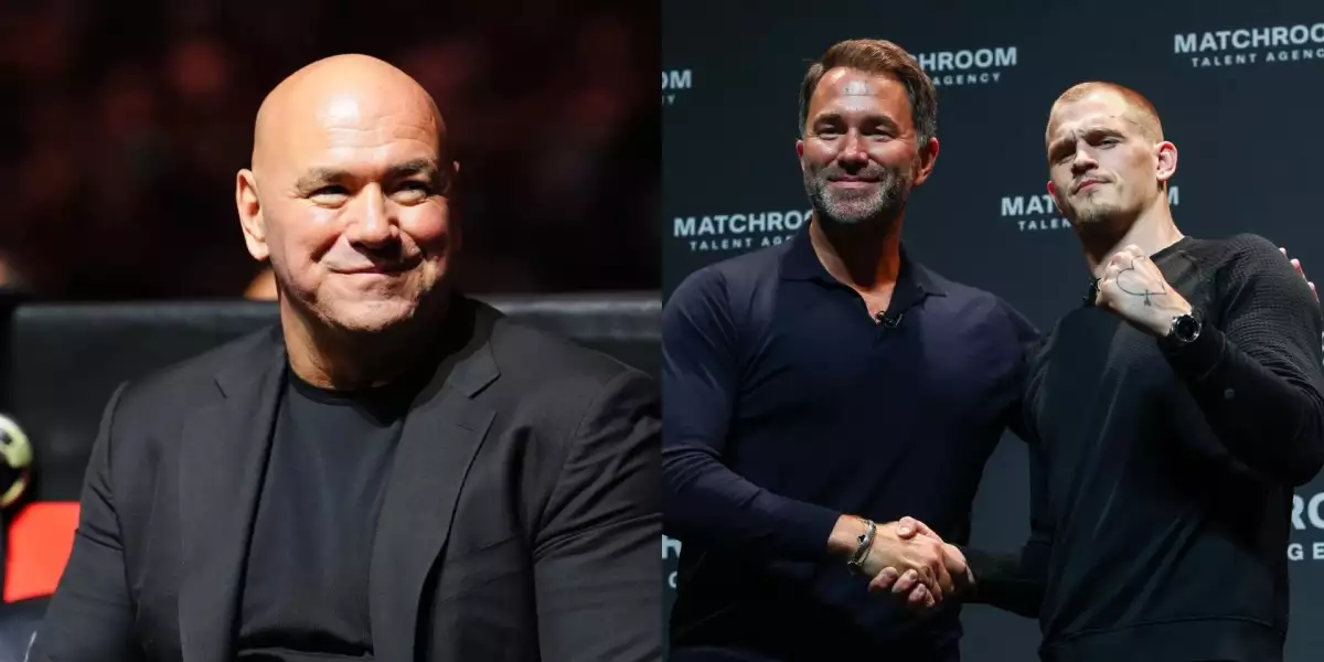 Promotér Eddie Hearn reaguje na Whiteovu kritiku Iana Garryho