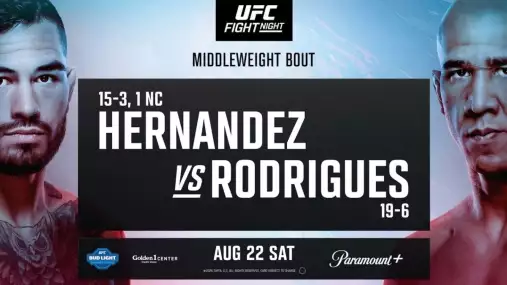 UFC Fight Night: Hernandez vs Rodrigues – Analýza, Tipy a Sázky