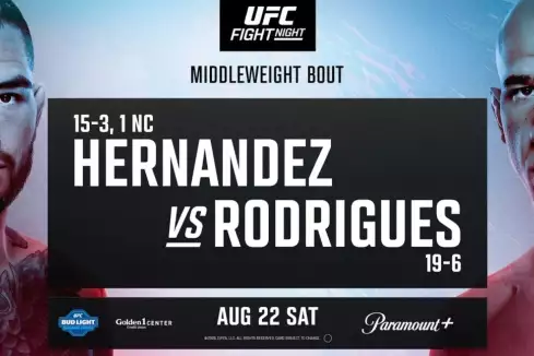 UFC Fight Night: Hernandez vs Rodrigues – Analýza, Tipy a Sázky