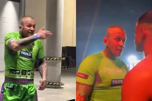 VIDEO: Mikulášek nenavážil, ale chtěl se prát už před samotným zápasem!