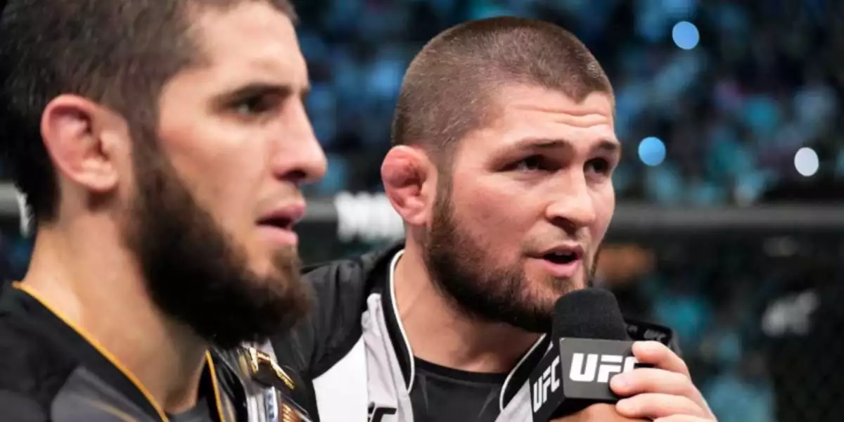 Khabib reaguje na bitvu Makhachev vs Topuria! Má jednu podmínku