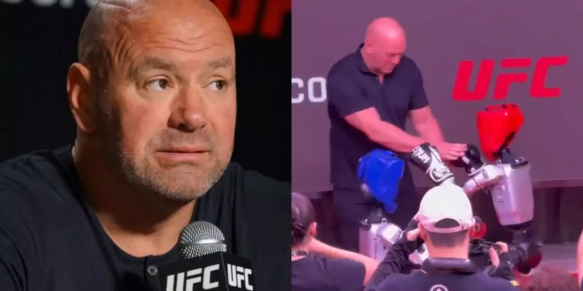 VIDEO: Šéf organizace UFC White se dostal do křížku s robotem