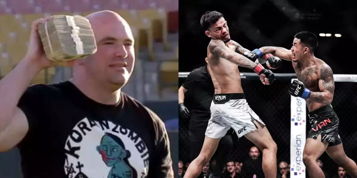 Překonal rekord a tak mu šéf UFC i přes prohru vyplatil peníze jako za výhru