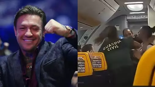 VIDEO: McGregorova parťačka byla zatčena za rvačku v letadle