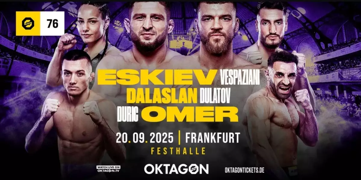 OKTAGON potvrdil velký tahák na galavečer ve Frankfurtu!