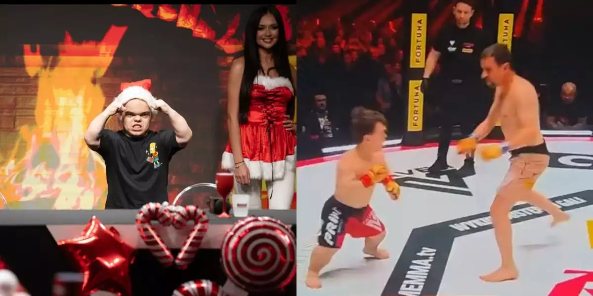 VIDEO: Ty blázne! Jak dopadl polský bizarní souboj liliput vs influencer? 