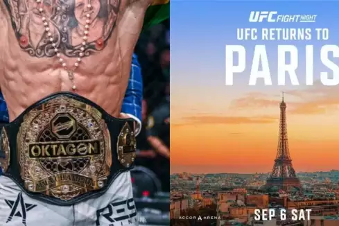 Další bývalý šampion OKTAGONu míří na francouzský turnaj UFC