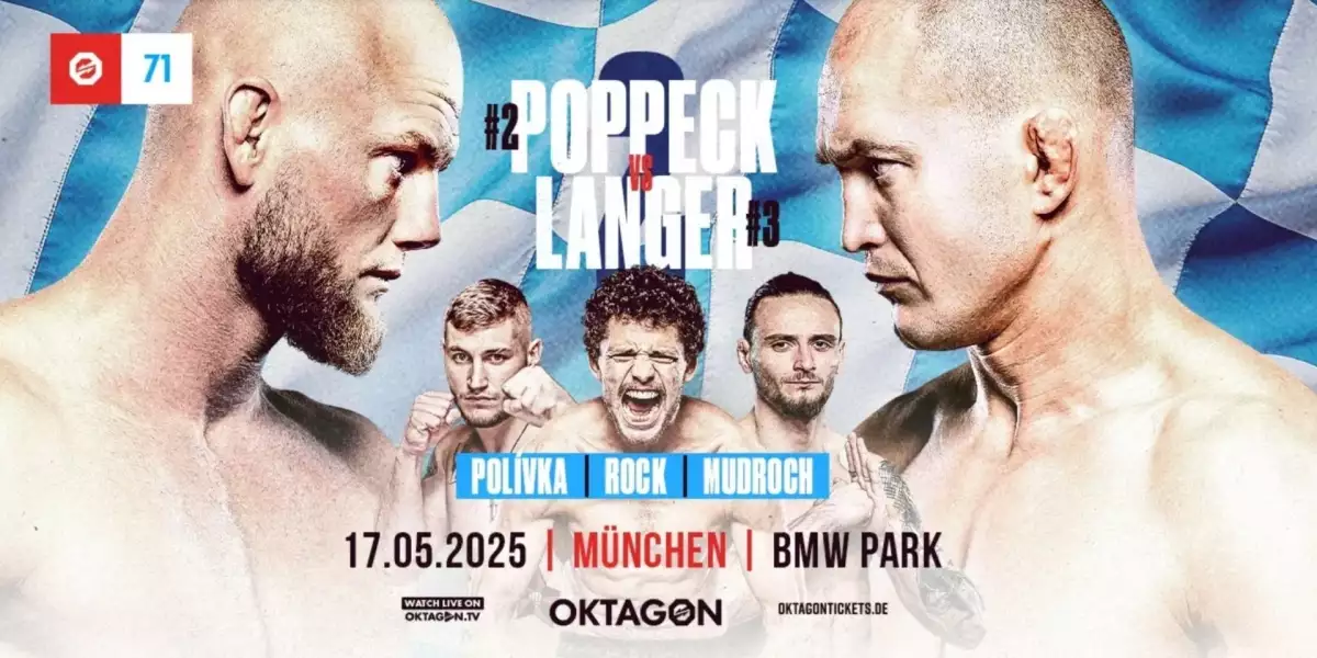 OKTAGON 71: Poppeck vs Langer 2 - Analýza, Tipy a Sázky
