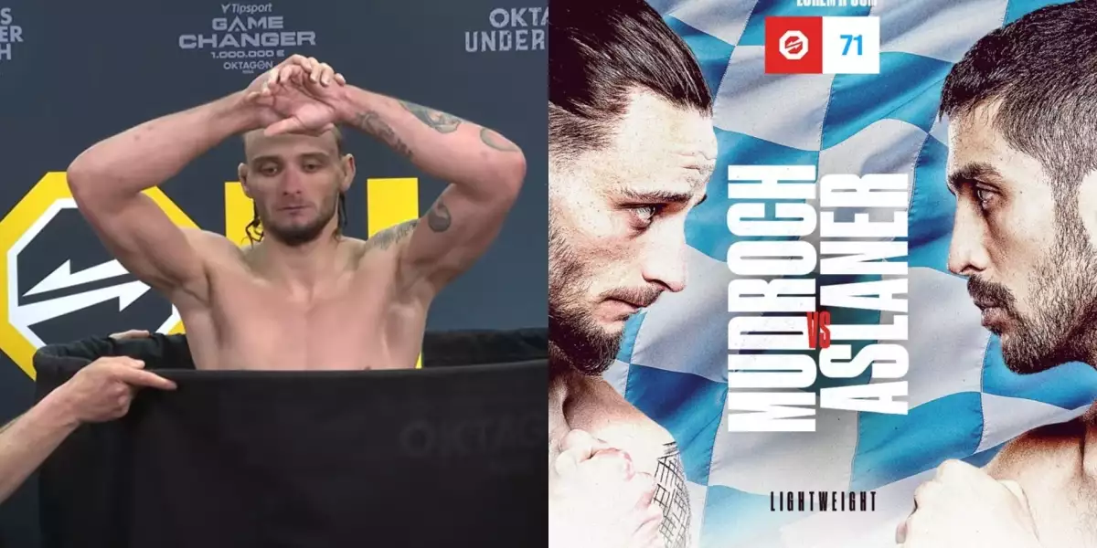 Bude zápas s Aslanerem? Jak dopadlo dnešní vážení Tomáše Mudrocha?