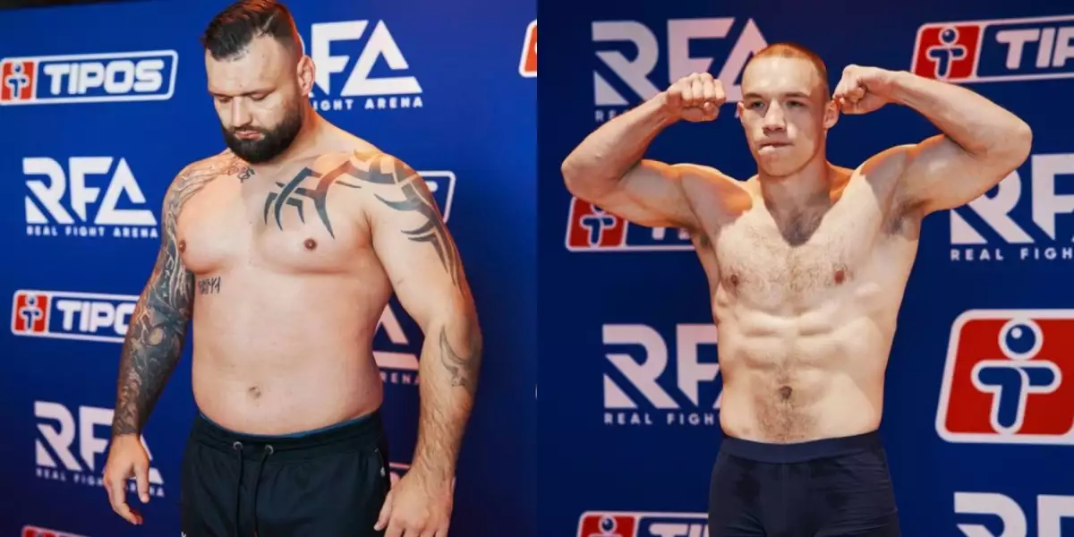 David proti Goliášovi! Vážení před RFA 33 přineslo extrémní rozdíl