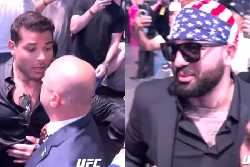 VIDEO: A zase ten Hokit! Na UFC 328 musela zasahovat ochranka