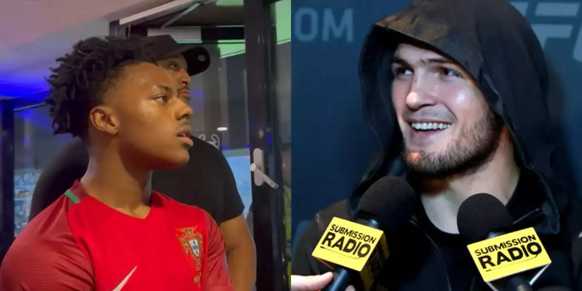 Khabib během finále Ligy mistrů varoval oblíbeného influencera IShowSpeeda