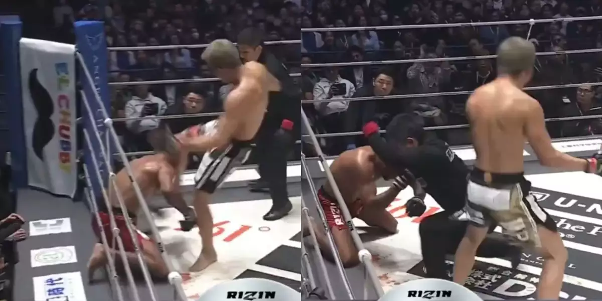 VIDEO: Tvrdá kolena a kopy na hlavu! Bývalý šampion si připsal první porážku před limitem