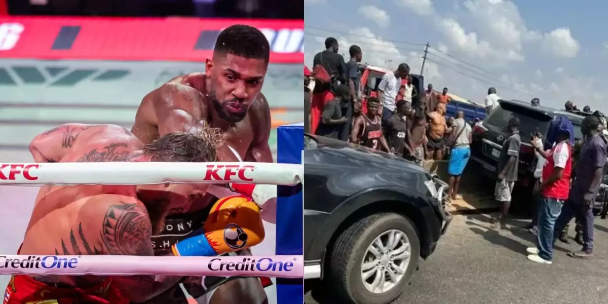 Anthony Joshua zraněn při autonehodě, zatímco dva lidé zemřeli!
