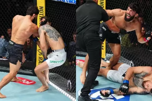 Příští šampion UFC? UFC elita nadšeně reaguje na Tsarukyanovo tvrdé KO