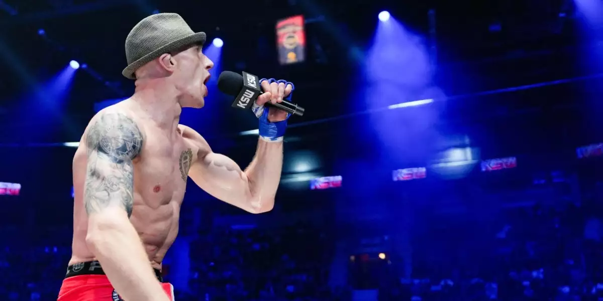 Slávista Matúš Júráček dnes svedl další těsný KSW souboj