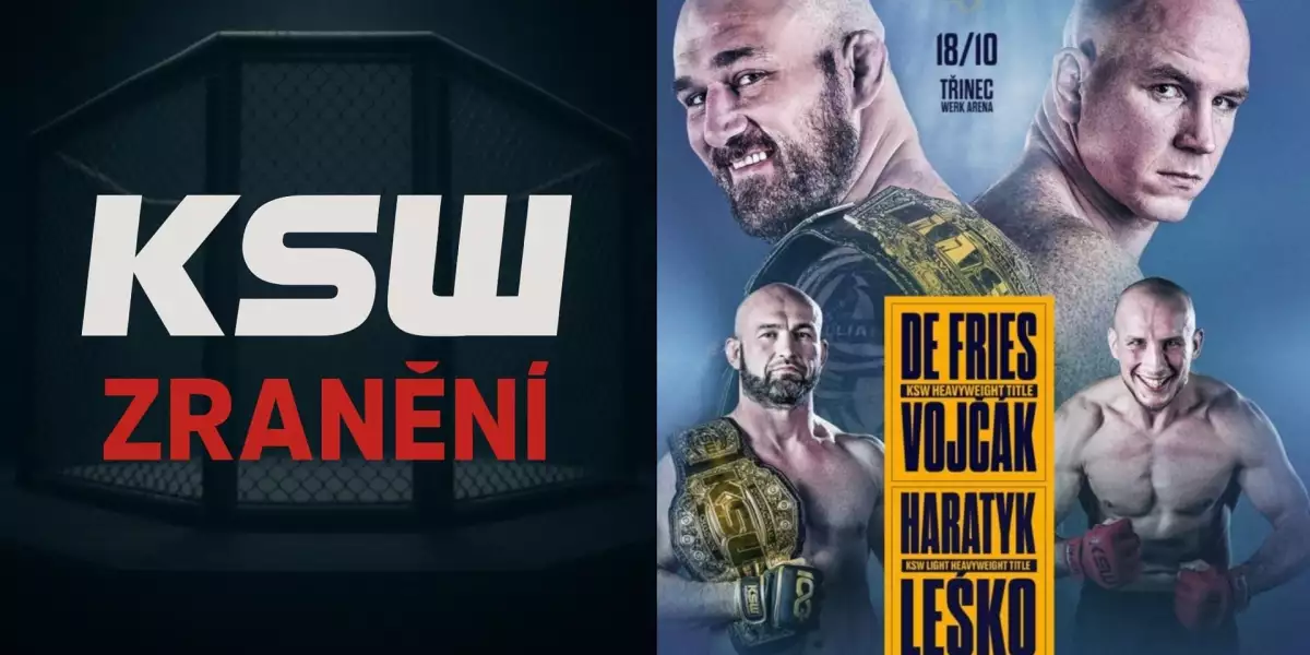Galavečer KSW v Třinci hlásí na poslední chvíli velkou ztrátu!  