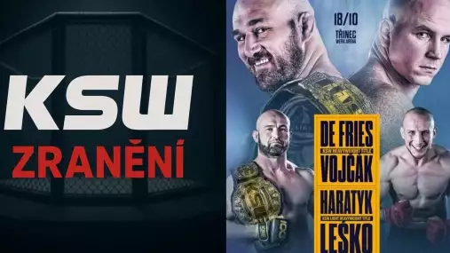 Galavečer KSW v Třinci hlásí na poslední chvíli velkou ztrátu!  