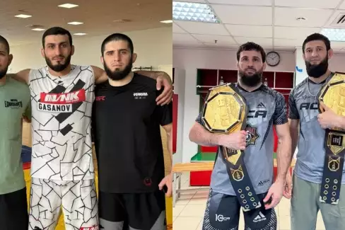 Třaskavý debut v UFC! Šampion z Khabibova týmu narazí na šampiona od Khamzata