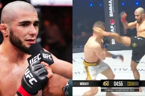 VIDEO: Bez milosti! Mokaev předvedl tvrdý kop na hlavu a získal titul