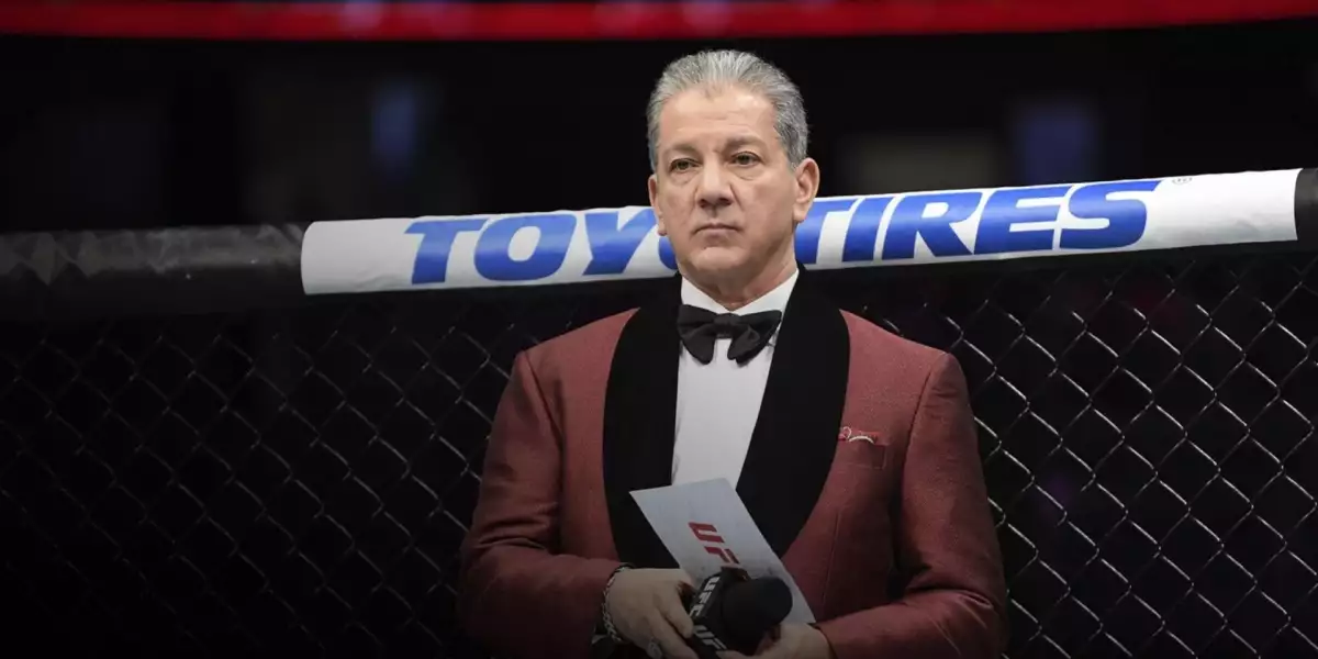 Přijímám za to plnou odpovědnost! Bruce Buffer přiznává velkou chybu