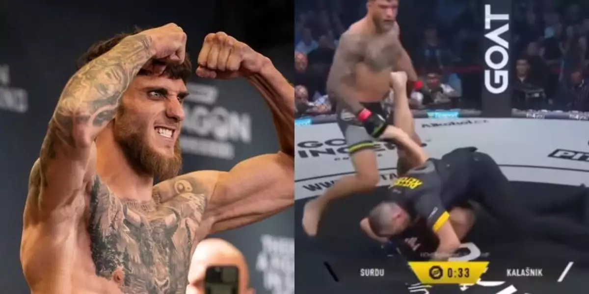 VIDEO: Drákula Surdu neměl slitování a Kalašnika tvrdě ukončil