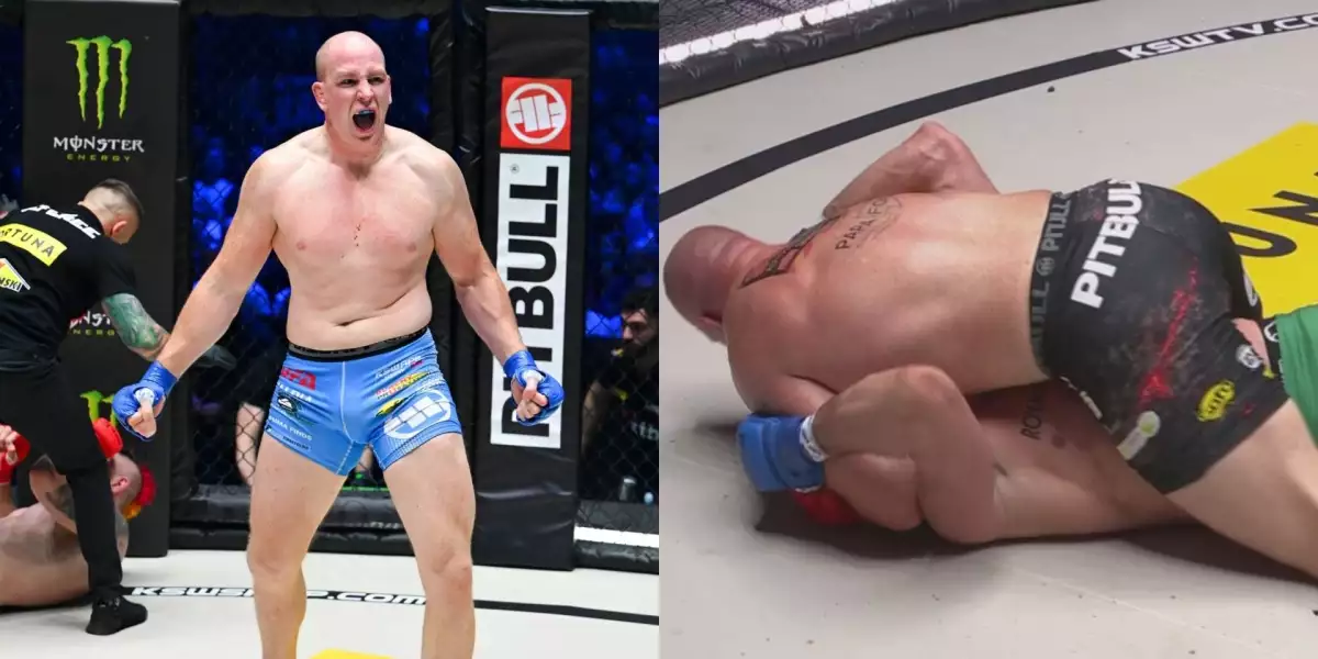 Vojčák v KSW šokoval unikátní submisí! Po zápase vysvětlil, kde se vzala