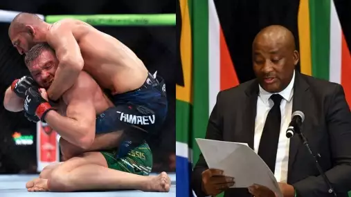I jihoafrický ministr reaguje na porážku bývalého šampiona Du Plessise!