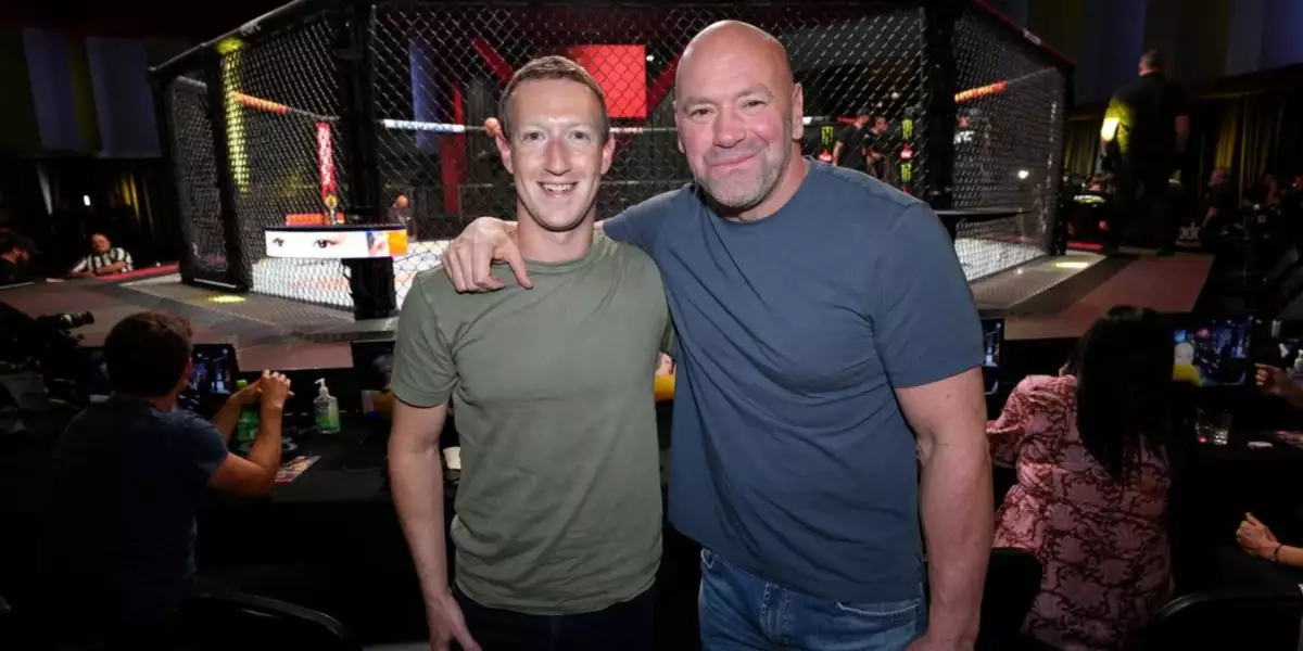 MMA mu nestačí? Ředitel UFC White přijal nabídku od Marka Zuckerberga