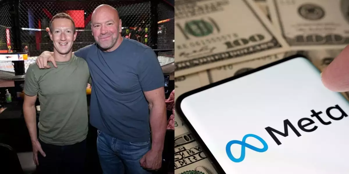 Jaký balík dostane Dana White od šéfa společnosti Meta Zuckerberga?