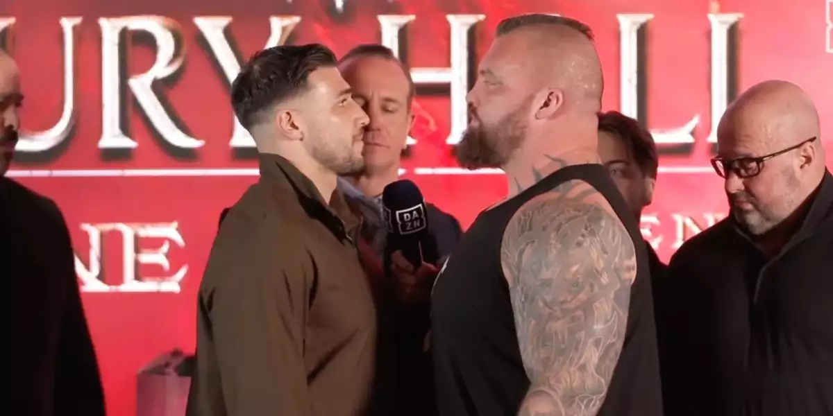 VIDEO: Bizarní crossover roku? Eddie Hall a Tommy Fury se poprvé postavili tváří v tvář