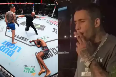 Co když jsou tajemstvím cigarety? UFC elita reaguje na další KO Carlose Pratese