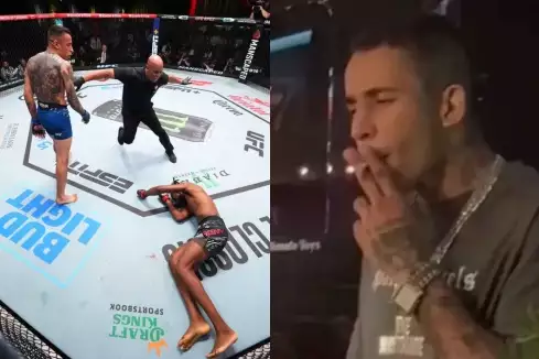 Co když jsou tajemstvím cigarety? UFC elita reaguje na další KO Carlose Pratese