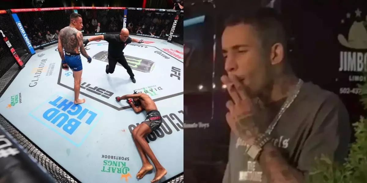 Co když jsou tajemstvím cigarety? UFC elita reaguje na další KO Carlose Pratese