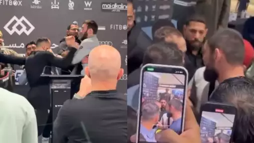 VIDEO: Týmový kolega napaden! Šampion Chimaev musel zažehnat velký konflikt