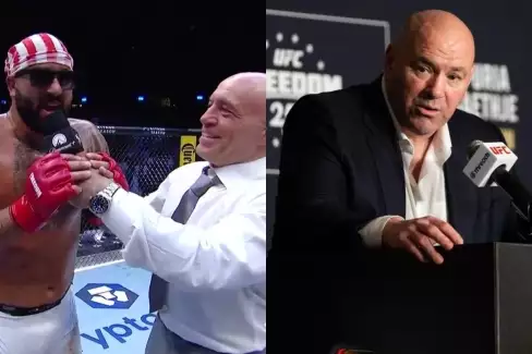 Dana White reaguje na Hokitovu nechutnou palbu do Obamové