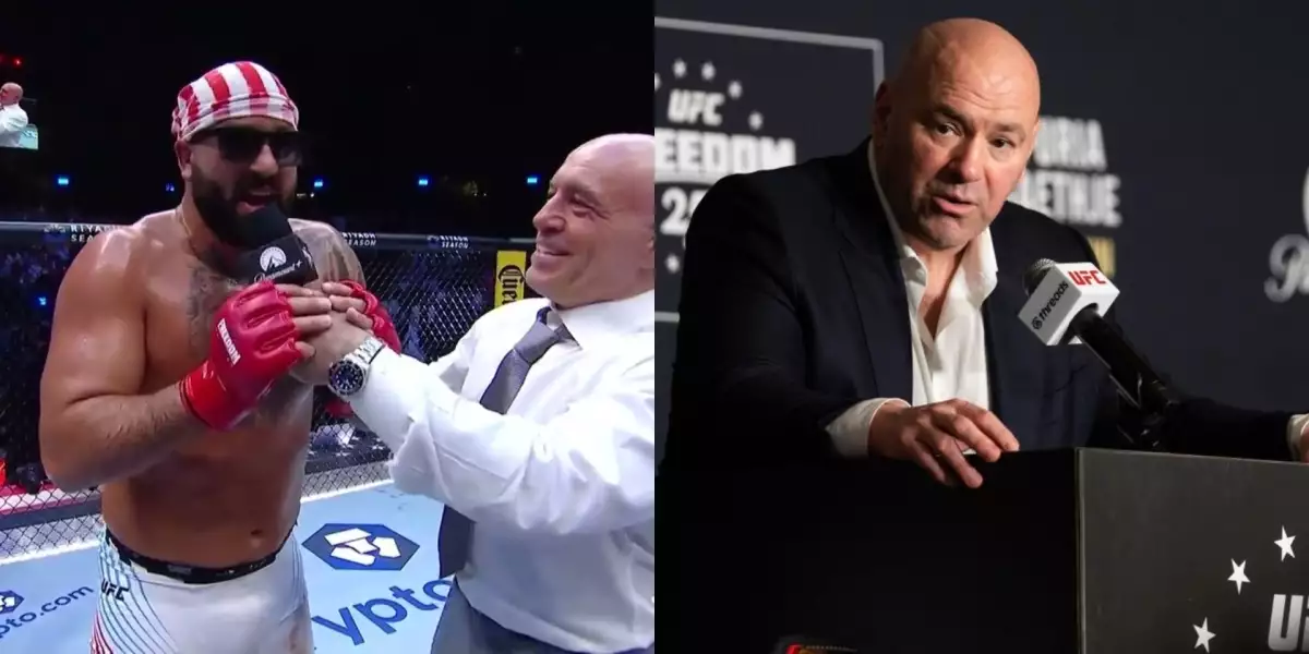 Dana White reaguje na Hokitovu nechutnou palbu do Obamové