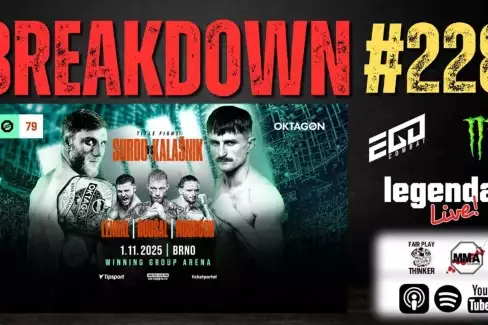 BREAKDOWN - OKTAGON 79, UFC, Monika Chochlíková v Karate Combat