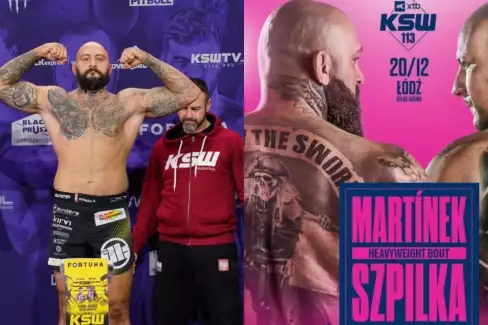KSW 113 - Jak si na oficiálním vážení vedl Černovous Michal Martínek?