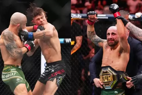 Král je zpět! Kolegové z UFC oslavují návrat šampiona Alexandera Volkanovskiho!
