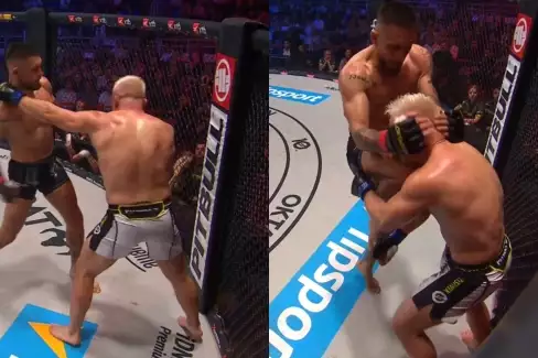 VIDEO: Ligocki rozpoutal peklo! Soupeře zasypal tvrdou kombinací