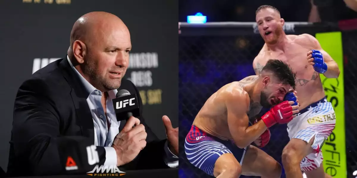Dana White reaguje na Topuriovo bizarní obvinění Gaethjeho