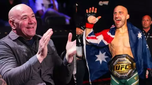 Dana White nadšeně velebí železného šampiona Volkanovskiho